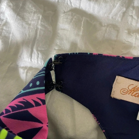 Mara Hoffman printed open back mini dress - Picture 6 of 9